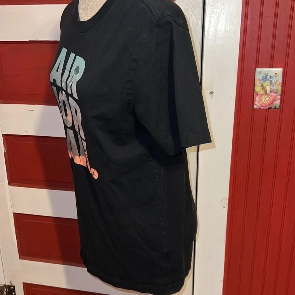 Air Jordan T—Shirt Black Short Sleeve S